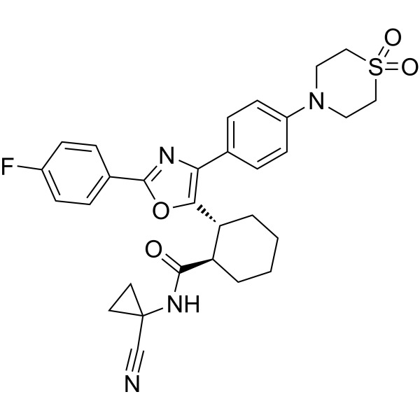Cathepsin K inhibitor 3 1694638-70-4